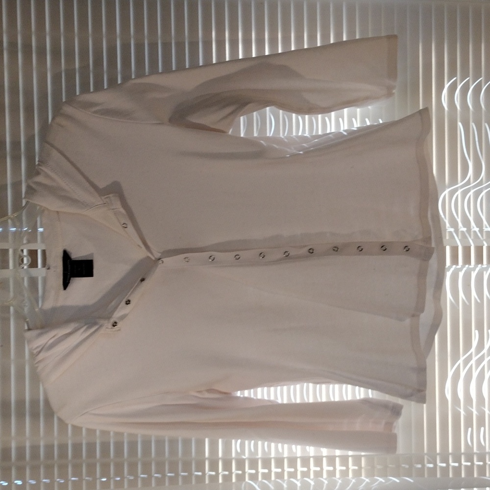 Modal International long-sleeve hoodie tee. Size L.